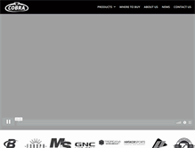Tablet Screenshot of cobralabs.com
